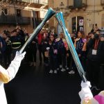 Caltagirone accoglie la Fiamma Olimpica tra folla ed entusiasmo